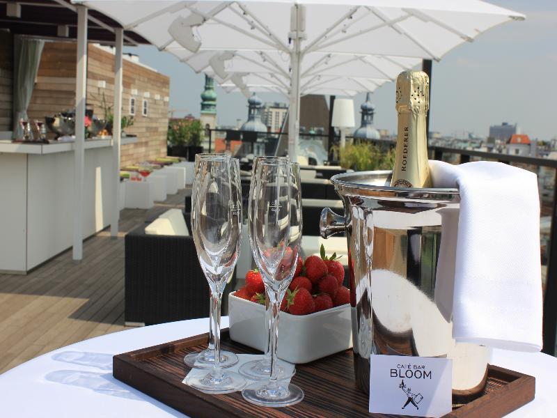 Hotel Lamee ウィーン エクステリア 写真 The rooftop bar