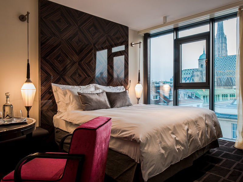 Hotel Lamee ウィーン エクステリア 写真 A bedroom at the hotel